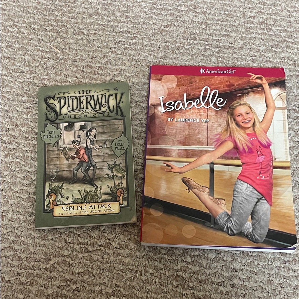 Isabelle and Spiderwick Chronicles Book Set